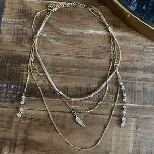 Altar’d State layered chocker necklace